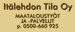 Itälehdon Tila Oy logo